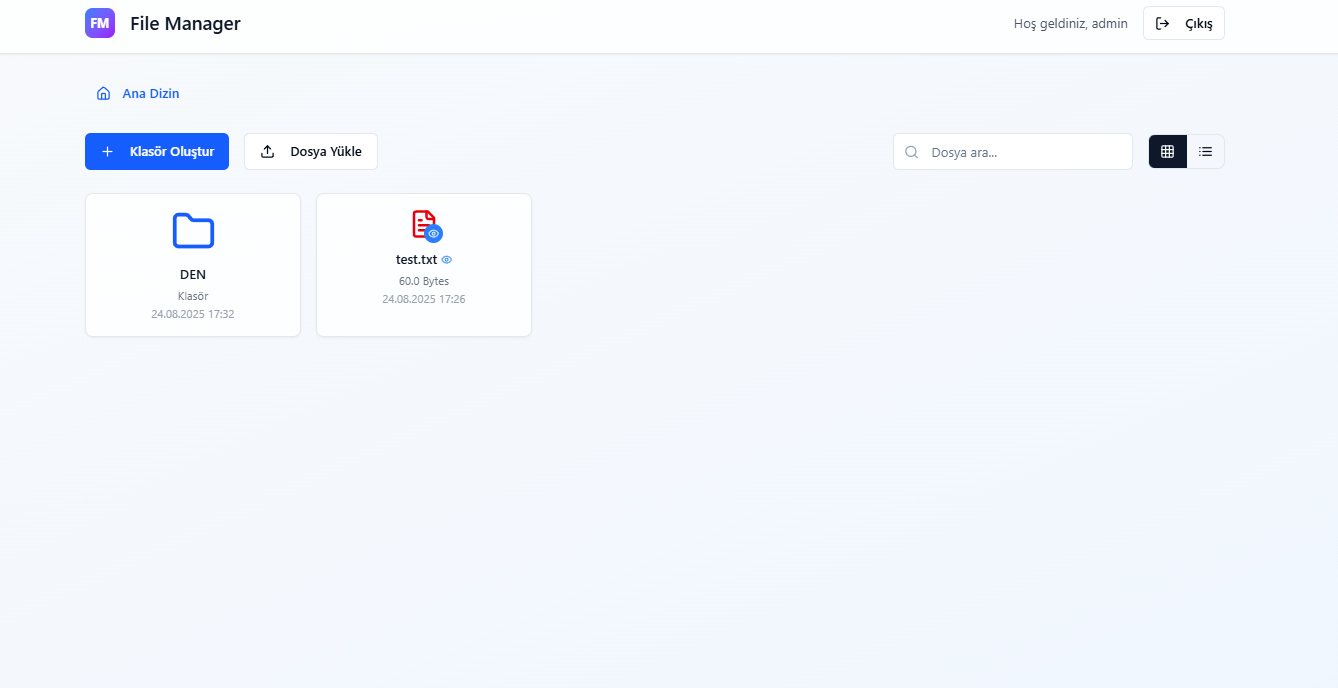 File Server — Personal Storage System